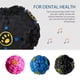 thumbnail image 3 of Pelota de comida rosa (A) para perros con fugas, colorida, con sonido extraño, rechinar los dientes, resistente a mordidas, juguete con sonido, pelota rompecabezas, suministros para mascotas grandes, 3 of 8