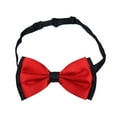 thumbnail image 2 of Premium Men's 2-Tone Adjustable Tuxedo Neck Bowtie Bow Tie, 2 of 2