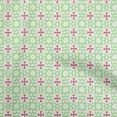 thumbnail image 1 of oneOone Polyester Lycra Light Green Fabric Asian Ikat Fabric For Sewing Printed Craft Fabric By The Yard 56 Inch Wide, 1 of 4