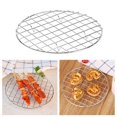 thumbnail image 2 of Cheers Grille de Cuisson Ronde en Acier Inoxydable 21cm pour Égoutter l'Huile et Refroidir, 2 of 7