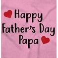thumbnail image 2 of Happy Fathers Day Papa Grandfather Pop Youth T Shirt Tee Girls Infant Toddler Brisco Brands 24M, 2 of 5