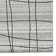 thumbnail image 5 of Capri Mod Grey Plaid Rug, Multiple Sizes, 5 of 6