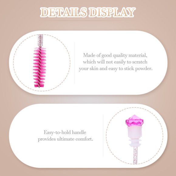 FUTUREORYY 8Ud Brocha Para Pestañas De Material Fácil De Usar Para Maquillaje En Casa