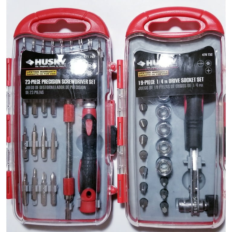 Husky 23 deals piece screwdriver set