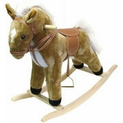 Happy Trails Plush Rocking Horse