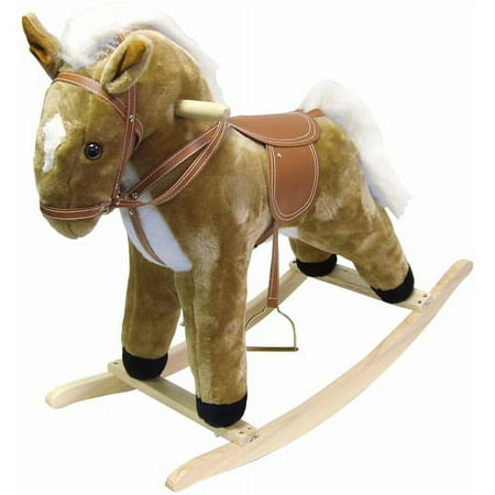 Happy Trails Plush Rocking Horse