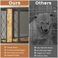 thumbnail image 2 of Corner Furniture Dog Crate 66 Inch Large Dog Kennel Furniture, Decorative Wood Dog Crate, Heavy Duty Dog Cage for Small Medium Large Dogs Breed, Double Dog Crate XL, 2 of 9