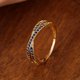 thumbnail image 1 of Stainless Steel Simple Fashion Cross Zircon Ring For Women Charms Jewelry Gift Birthday Gifts For Women Wife Girls Her 1pc, 1 of 5