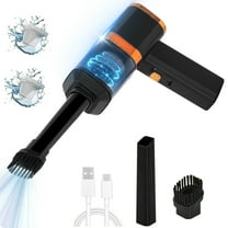 JOGZMZ Cordless Handheld Vacuum for Car, 4000mAh USB Rechargeable Mini Vacuum Cleaner with Powerful Suction for Pet Hair, Crevices, Keyboard, Portable & Lightweight for Home Office Use