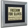 thumbnail image 2 of Trademark Fine Art "Emancipation" Canvas Art by Color Bakery Black Matte, Silver Frame, 2 of 4