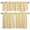Yellow, variant on 3 Piece Kitchen Curtains and Valances Set Blue Gingham Cafe Curtains 36 Inch Length Farmhouse Buffalo Plaid Checkeredv Valance & Tier Curtain for Living Room Bedroom Small Window 54"x18"+27"x36"*2