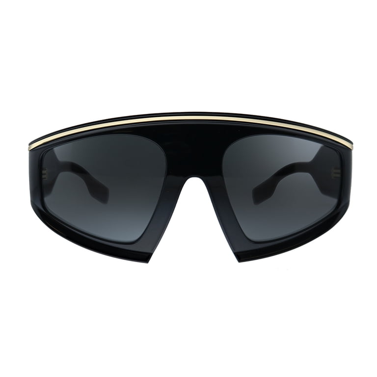 New Burberry Brooke BE4353 Black Shield sunglasses. Burberry BE4353 300187 56 Brooke Black Shield Sunglasses | eBay main image 3