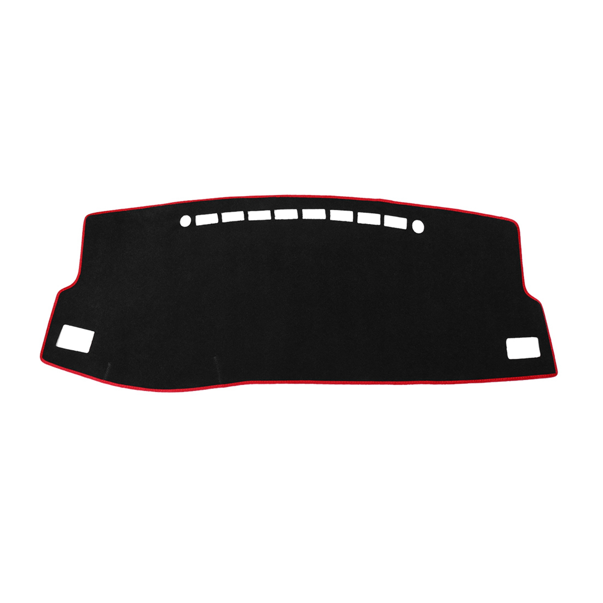 Car Dashboard Cover Nonslip Black Red Dash Mat Sun Pad for 14-18 Toyota  Corolla