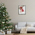 thumbnail image 3 of Stupell Industries Rustic Winter Bells Holiday Painting Gray Floater Framed Art Print Wall Art, 25 x 31, 3 of 10