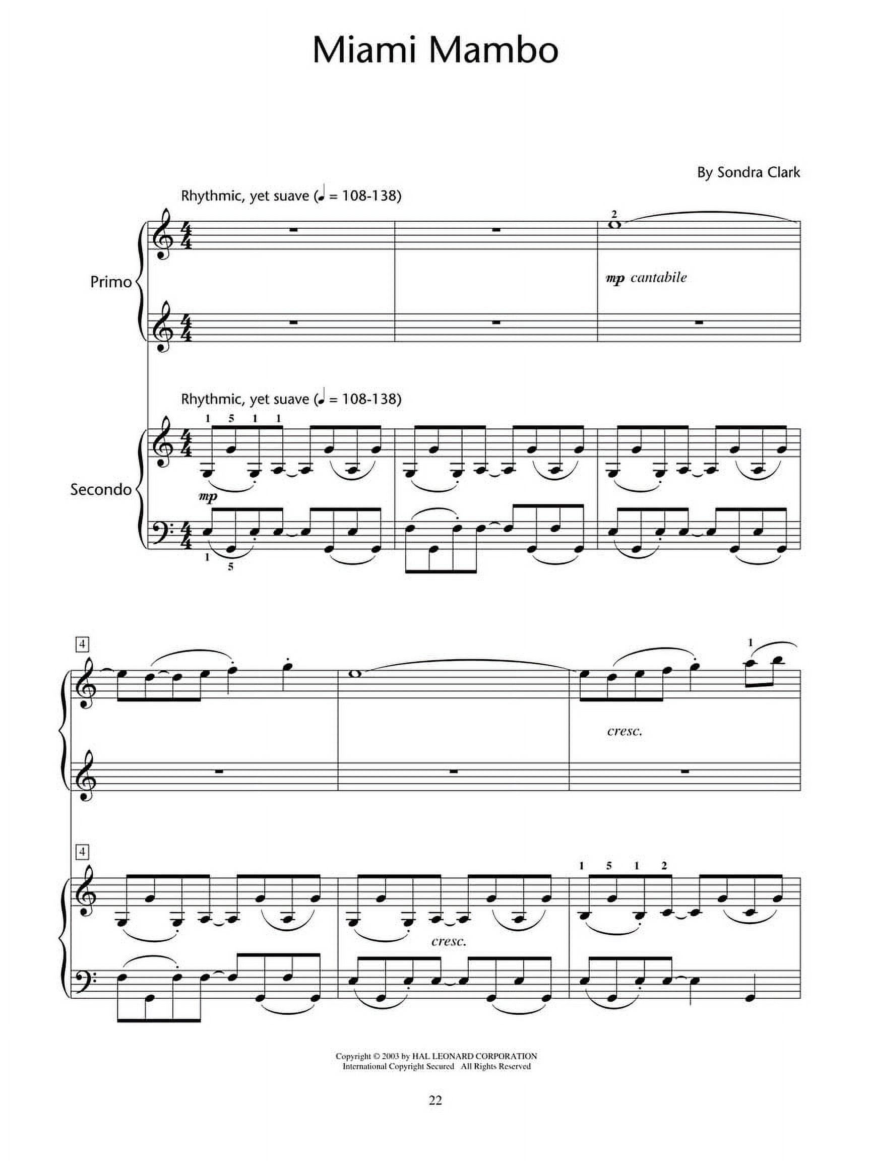 Florida Fantasy Suite: Hal Leonard Student Piano Library Intermediate Composer Showcase