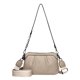 thumbnail image 1 of Bolsa De Hombro Bolsa de hombro de cuero PU de almohada suave para mujer para el ocio diario (gris) Sywqhk Para Estrenar, 1 of 8