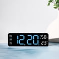 thumbnail image 4 of Reloj Electrónico Multifuncional Simple, Rectangular, con Fuente Grande, Despertador, Se Puede Colgar o Colocar de Pie B, 4 of 5