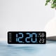 thumbnail image 4 of Reloj Electrónico Multifuncional Simple, Rectangular, con Fuente Grande, Despertador, Se Puede Colgar o Colocar de Pie B, 4 of 5
