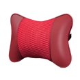 thumbnail image 2 of koolsoo Car Headrest Four Seasons Easy Installation Auto Accessories Car Neck Pillow Red, 2 of 9