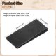 thumbnail image 2 of Niveladores de muebles Uxcell, paquete de 12 cuñas de muebles, cuñas de plástico negro para muebles de bricolaje 50 x 22 x 7mm, 2 of 6