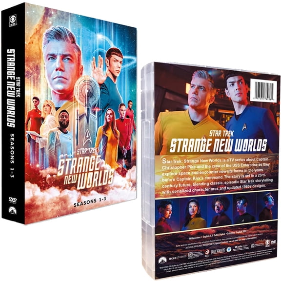 Star Trek: Strange New Worlds Season 1-3 11Disc New Box Set Sealed Movie