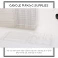 thumbnail image 4 of CIMAXIC Contenants Transparents en PVC pour Fondants de Cire pour Rangement, Conception à Multiples Compartiments, 6 Compartiments, Sûrs, Fiables, Réutilisables, 7,87 Pouces X 2,95 Pouces X 0,98 Pouces, 4 of 5
