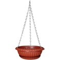 thumbnail image 1 of Hanging Flower Pots with Drip Rack and Chain Plastic Hanging, 1 of 3