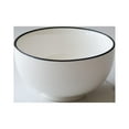 thumbnail image 4 of Marcel Ardani Minimalist 4.5" Ceramic Serving Bowls, Set of 4, Dishwasher & Microwave Safe, 4 of 4