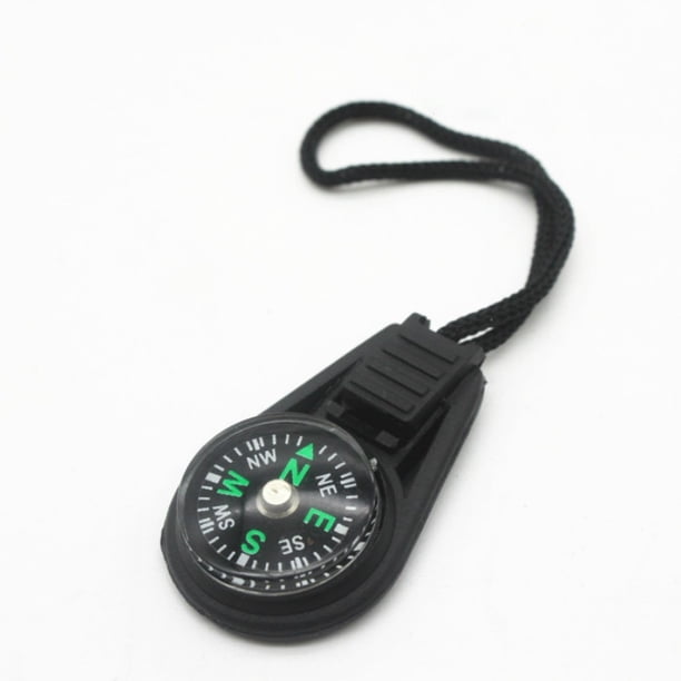 Mini Car Compass Flexible Navigation Dashboard Auto Vehicle Compass Plastic Compass Directional Cross Country CompassRed He Qiyong unisex