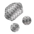 thumbnail image 3 of Unique Bargains 1 Pc Fashion National Wide Headwrap Black White, 3 of 5