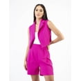 thumbnail image 5 of Chaleco corto con solapa AMAD Casual para mujer Talla XL, 5 of 5