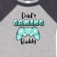 thumbnail image 4 of Inktastic Dad's Gaming Buddy- Aqua Controller Boys or Girls Baby Bodysuit, 4 of 5