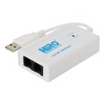 thumbnail image 2 of HiRO V92 56K External USB Data Fax Dial Up Internet Modem Dual Port Built in Buzzer Truly Plug n Play Driverless Installation Built in Driver Windows 10, 8.1, 8, 7, 32-bit 64-bit (H50228), 2 of 4