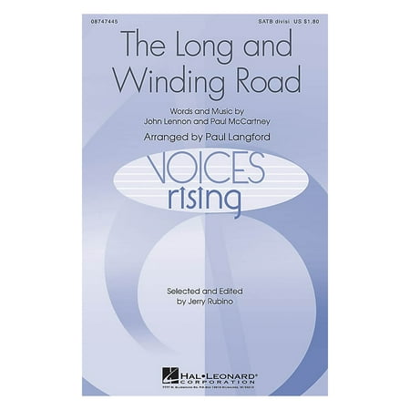Hal Leonard The Long and Winding Road SATB Divisi by The Beatles arranged by Paul