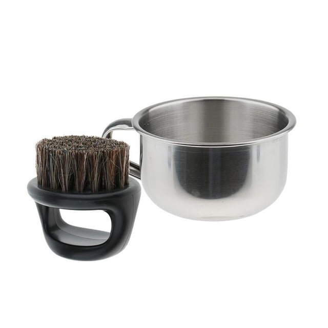 Brocha de Afeitar de Afeitado Herramientas de Limpieza A Pieza Respuesto Yinane Brocha para afeitar el cabello