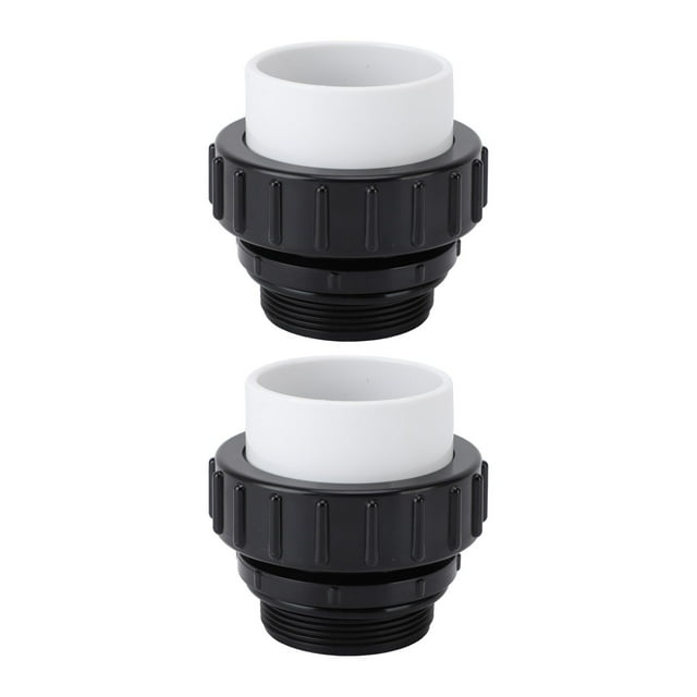 Raccord de Pompe de Piscine à Haute Température, Ajustement Parfait 2PCS pour Piscines