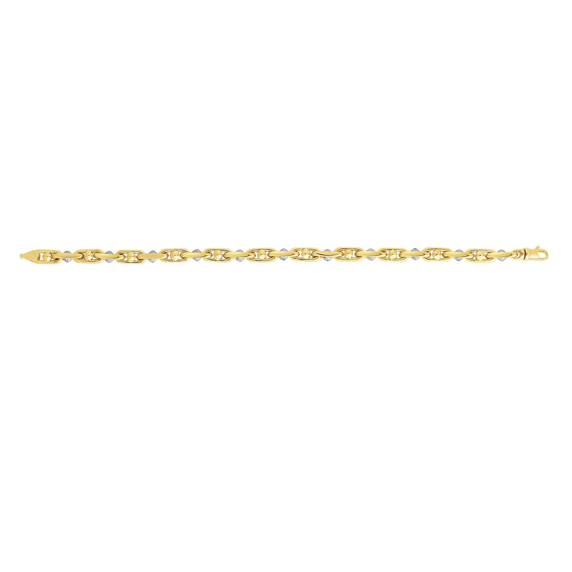 JewelStop 14k Solid Gold Yellow White Or Rose 1.3mm Faceted Cable Link Chain Necklace 16 18 20 Spring Ring Clasp