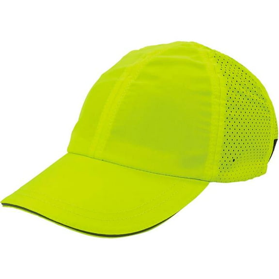 Ergodyne B3139733 Skullerz 8947 Lightweight Baseball Hat - Bump Cap Insert, Lime - Medium & Large
