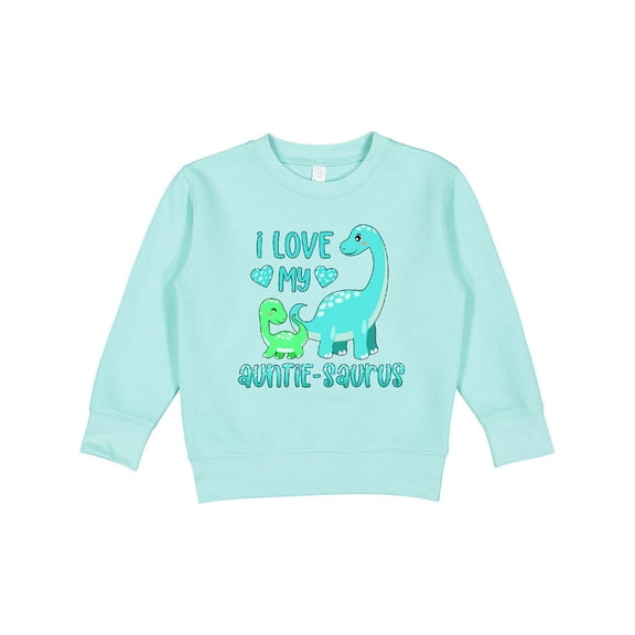 Inktastic I Love My Auntie-saurus Cute Brontosaurus Family Toddler Sweatshirt