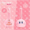 thumbnail image 2 of Otamatone Melody [Special Edition Nintendo Kirby] - Fun Japanese Electronic Musical Kids Toy Synthesizer Instrument by Maywa Denki [Includes Keychain Attachment and English Instructions], 2 of 7