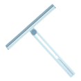 thumbnail image 2 of Multi-Functional Shower Squeegee, Double-Sided Design Mirror Wiper, Glass Window Cleaner Squeegee, Apply to Tiles, Shower Doors, Bathroom, Mirrors, and Car Windows, Glass Doors, 2 of 9