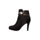 thumbnail image 3 of BOTINES TACONES VESTIR LEON MUJER DAMA NEGRO GAMUZA D462H2727 LEON  D462H2727p, 3 of 3