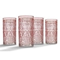 thumbnail image 2 of Jax Gobelet en Verre Highball par Godinger - Rose - Ensemble de 4, 2 of 4