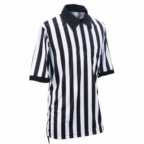 Adams Football Officials Short Sleeve Shirt with 2 Stripe 
