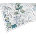 thumbnail image 6 of Sage Green Throw Blanket, Spring Throw Blanket for Couch Bed, Eucalyptus Leaves Floral Fleece Blanket, Camping Throw Blanket, Lightweight Soft Warm Cozy Blanket Plush Travel Throws ​Blankets,50"x60", 6 of 6