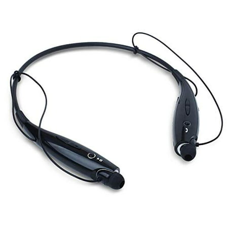 Wireless Bluetooth Headphones Retractable Earbuds Best Around The Neck Tones Headset Work Office Gym Workout Full Device (Best Bluetooth Around Neck)