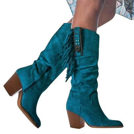 

Cowboy Boots for Women Combat Boots Womens Boots for Women Walking Shoes for Women Arch Support Slip On Breathable Comfortable Western Boots Western Cowboy Boots for Women Cowgirl Boots