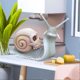 thumbnail image 3 of Halloween skull snail, skull sculpture, home decoration, art resin, 3 of 5