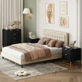 thumbnail image 5 of Danolapsi Dresser for Bedroom with 5 Drawers,Chest of Drawers with Metal Base,Modern Dresser Chest Cabinet Organizer,Storage Organizer Unit Dressers for Bedroom,Living Room,Hallway,Nursery, 5 of 6