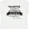 thumbnail image 4 of Inktastic Injustice Anywhere is a Threat to Justice Everywhere- Martin Luther King Jr. Boys or Girls Toddler T-Shirt, 4 of 5